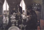 Gustave Caillebotte Luncheon (nn02) oil